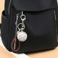 thumbnail image 2 of Clearance!FNGZ Hangs Clearance Soccer Basketball Volleyball Keychain Pendant Border European and American Accessories Key Ring Bag Ornament Creative Small Gift, 2 of 4