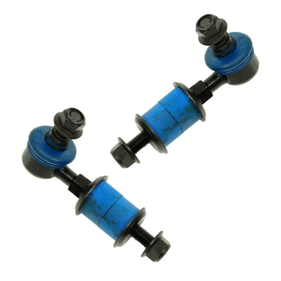 TRQ Front Sway Stabilizer Bar End Link Pair of 2 Left Right for Vitara Tracker PSA55767