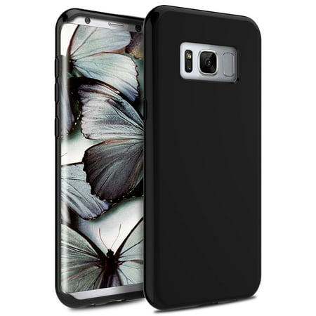 Samsung Galaxy S8 / S8 Plus Case, Zizo TPU Cover - Simple Thin Heavy Duty (Best Black Friday Deal On Galaxy S8)