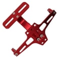 thumbnail image 4 of Soporte De Placa De Matrícula De Motocicleta, KIMISS Soporte De Soporte De Placa De Matrícula Ajustable Marco De Placa De Matrícula De aleación De Aluminio CNC Soporte De, 4 of 7