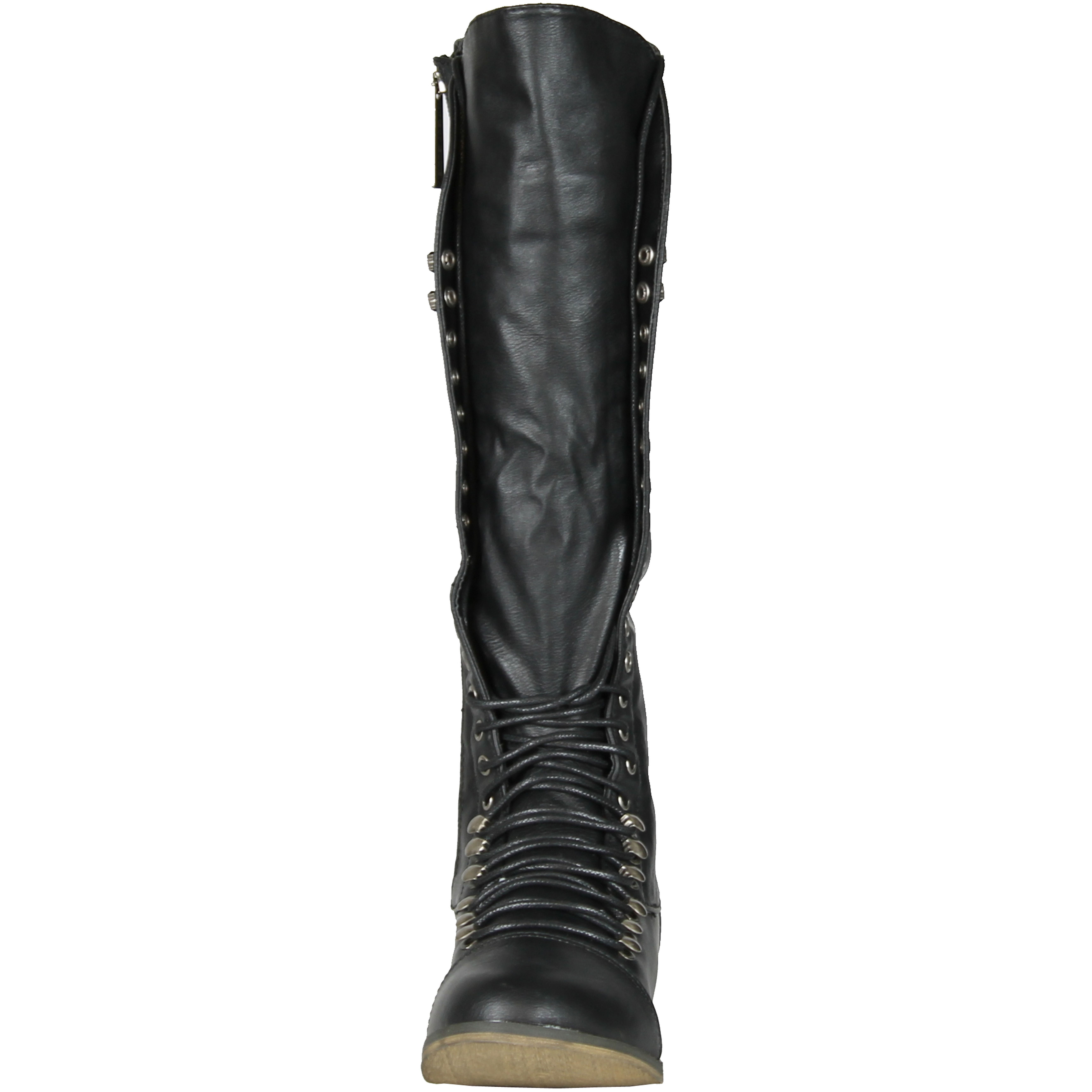 Breckelles lace up store combat boots