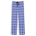 thumbnail image 6 of Tnhcen Men's Plaid Print Elastic Waist Drawstring Two - Pocket Straight - Leg Pajama Pants, Soft 95% Polyester 5% Spandex Loungewear Sleepwear for Men S - 3XL, 6 of 6
