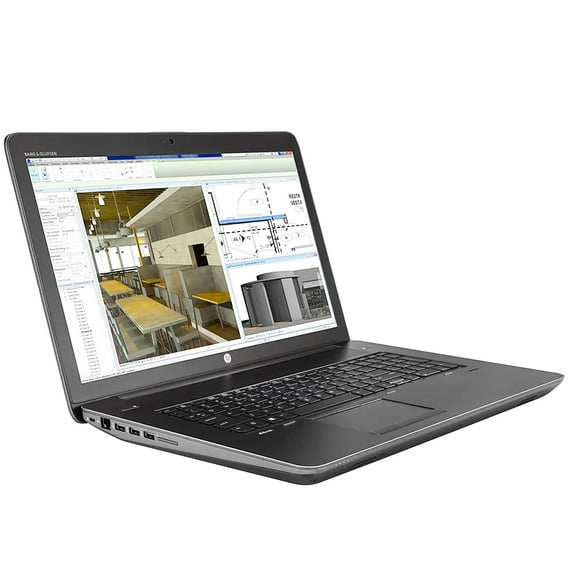 Restored Windows 11 Laptop PC 17.3" HP ZBook 17 G5 | Intel Core i7-8850H Hexa-Core (6) CPU | 16GB RAM | 256GB SSD | Home or Office Computer
