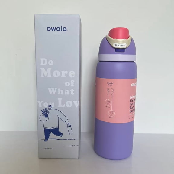 Owala 32 oz. FreeSip Stainless Steel Water Bottle - Violet
