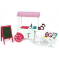 thumbnail image 2 of Playtime by Eimmie Furniture Cafe Cart with Accessories-18 Inch Doll, 2 of 5