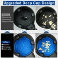 thumbnail image 6 of SINGARO Car Cup Holder Coaster, Silicone Cup Holder Insert, Universal Non-Slip Cup Holders, Car Accessories Interior for Women and Man Interior Sets 4 Pack Black, 6 of 6