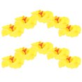 thumbnail image 1 of YSNOOWE 10Ud Flores Artificiales Amarillo Tropical Para Casa Y Fiesta, 1 of 6