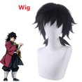 thumbnail image 1 of Disfraz de Anime Demon Slayers Kimetsu no Yaiba Tomioka Giyuu para hombre y mujer, uniforme de Kimono, ropa de fiesta de Halloween y Navidad, 1 of 4