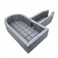 thumbnail image 2 of Deluxe Locking Dungeon Tiles - Masonry and Stone, Paintable 3D Printed Tabletop Role Playing Game Terrain Scenery for 28mm Miniatures, 2 of 4