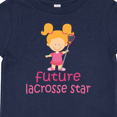 thumbnail image 4 of Inktastic Future Lacrosse Star Girl Girls Baby T-Shirt, 4 of 5