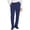 Caribbean Blue, variant on EDS Essentials Scrubs Pant for Women Natural Rise Tapered Leg Pull-On Plus Size DK005, 3XL, Black