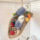 thumbnail image 3 of Bird Perch Swing Toy Parrot Chewing Toy Birdcage Bite Toy Small Medium Bird Tree House Hanging Nest for Lovebird Finches, 3 of 5