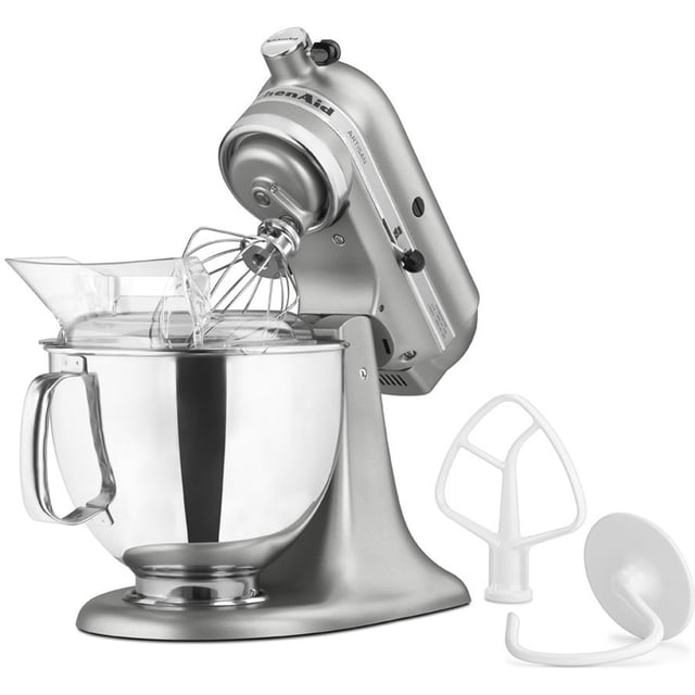 Refurbished KitchenAid KSM150PSCU Artisan Series 5-Qt. Stand Mixer - Contour Silver