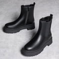 thumbnail image 4 of BURUDANI Women's Chunky Sole Chelsea Ankle Boots, 4 of 5