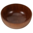 thumbnail image 1 of QUMIIRITY Wood Serving Bowl Coffee Wooden Bowl Multi functional 1Pack, 1 of 5