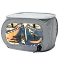 thumbnail image 3 of Pet Life "Enterlude" Electric Heating Wire Folding Travel Pet Tent Crate, 3 of 7