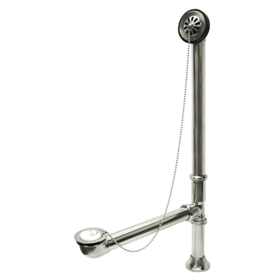 Elements of Design Vintage Accents Brass Claw Foot Bath Drain