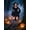 Black, variant on KLHDSF Women's Black Gothic Witch Dress Halloween Costume Cape Sleeve Sweetheart Neck Cosplay Outfit Black L