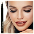 thumbnail image 5 of Khasana Ultra Advanced Liquid Eyeliner, Waterproof & No Skip Formula, 24 Hrs -Stay All Day, 2X The Intensity - Soft & Precise Tip, Quick Dry & Smudge Resistant, Vegan #3 Dark Brown, 5 of 9