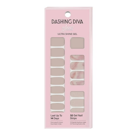 Dashing Diva Gloss Nail Art - Maybe Marble - 32pc