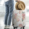 thumbnail image 2 of Pioneer Flower Floral Print Pattern Luggage Cover Fashion Suitcase Cover Baggage Covers Fit 25-28 Inch Luggage (Go Travel), 2 of 5