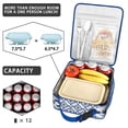 thumbnail image 4 of Wildflower Insulated Lunch Bag Box Teen Reusable Lunch Tote Bag Waterproof Lunchbox Picnic Beach, 4 of 6