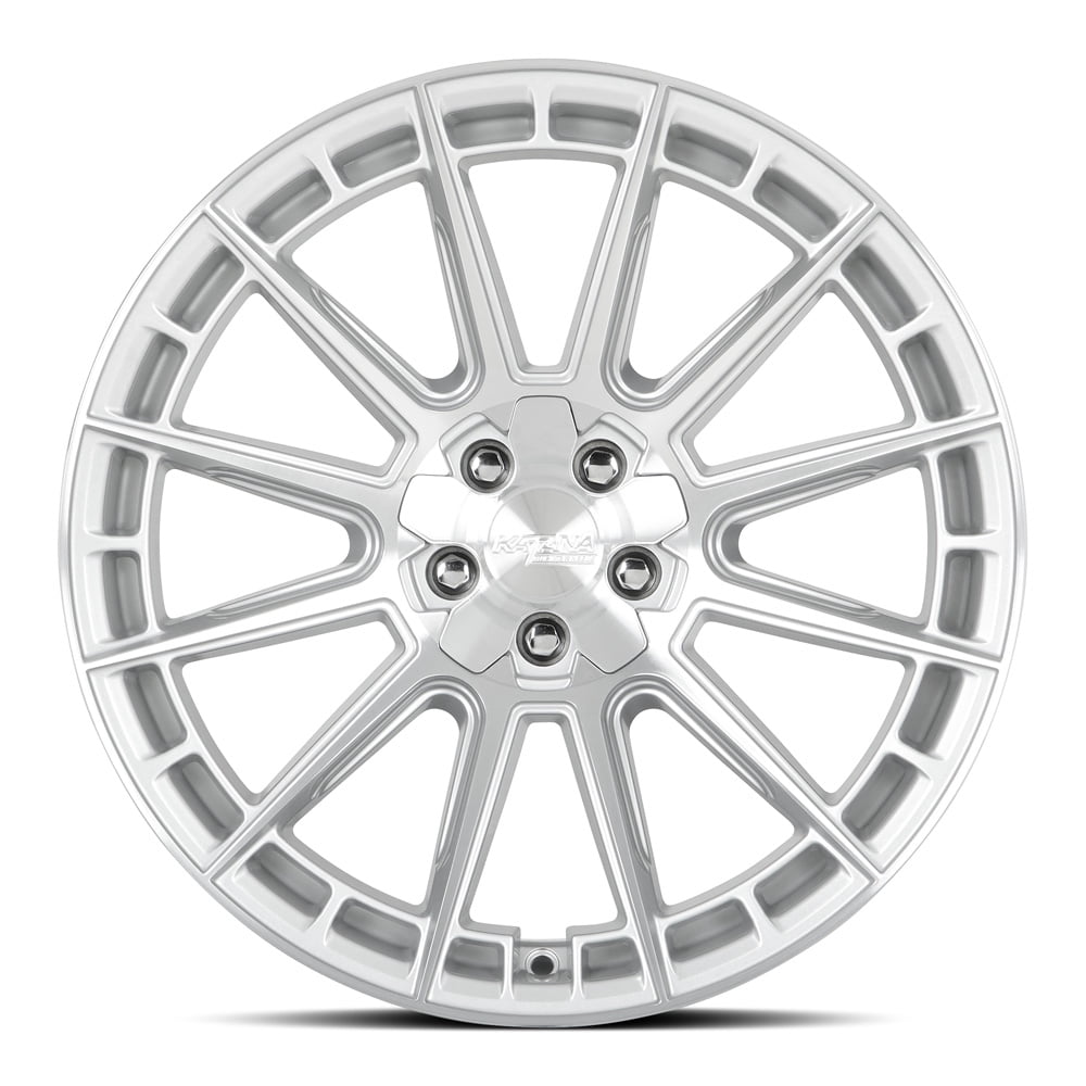 Katana Racing Kr11 20X8.5 5X120/114.3 40et CB74.1 Glossy Silver Machine Face Wheel