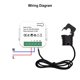 thumbnail image 5 of 2X Tuya Smart Life ZigBee Medidor de energía 80A con pinza transformadora de corriente Monitor de potencia KWh Estadísticas de electricidad, 5 of 8