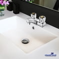 thumbnail image 2 of Plumb Tech® Non-Metallic 2 Handle Lavatory Faucet Chrome 1.2 GPM, 2 of 5