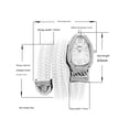 thumbnail image 4 of Blekon Original Serpent Wrap Watch – Stunning Coiling Snake Bangle for Women, Braided Leather Elegance, Luxury Quartz Timepiece, Fashion Jewelry, 4 of 5