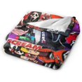 thumbnail image 4 of Ghost-Face Blanket Horror Movie Throw Blanket Anti-Pilling Plush Blanket Lightweight & Ultra-Soft, Warm & Comfy Flannel Fleece Blanket for Couch, Bed, Sofa, 50x60, 4 of 6