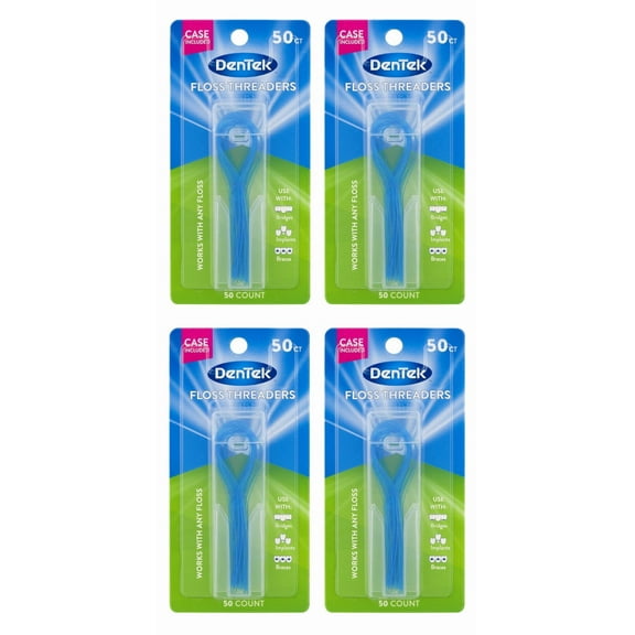 DenTek Floss Threaders 50 ea (Pack of 4)