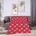 thumbnail image 3 of Hello Kitty Throw Blanket, Cozy Flannel Blankets For Boys Girls, Super Soft Warm Blanket For Couch Sofa Bed, 3 of 9