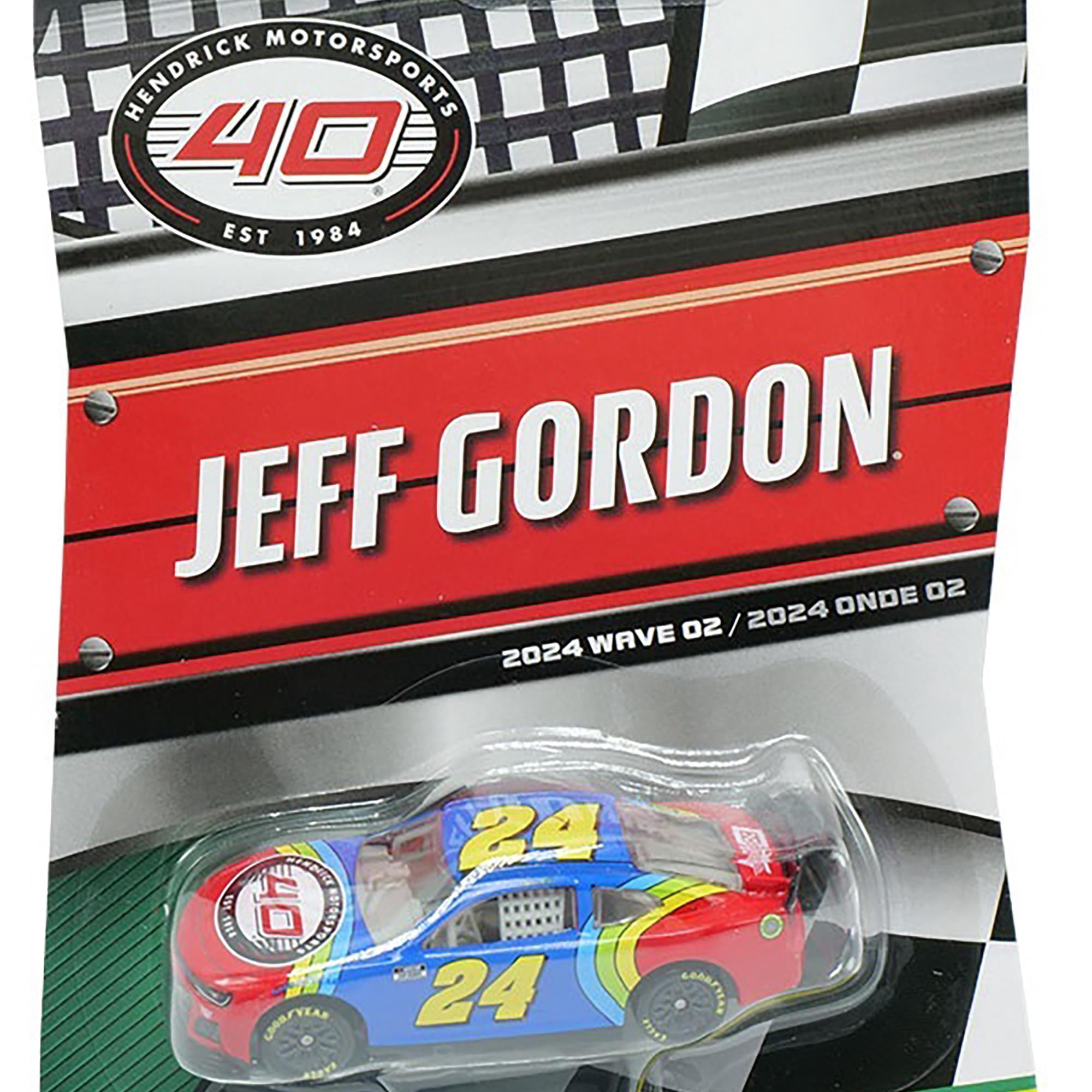 Lionel Racing NASCAR Authentics Jeff Gordon No. 24 HMS 40th Anniversary 1:64 Scale HT Die-cast Car