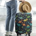 thumbnail image 2 of Dark Dinosaur Cactus Pattern Luggage Cover Fashion Suitcase Cover Baggage Covers Fit 25-28 Inch Luggage (Go Travel), 2 of 5