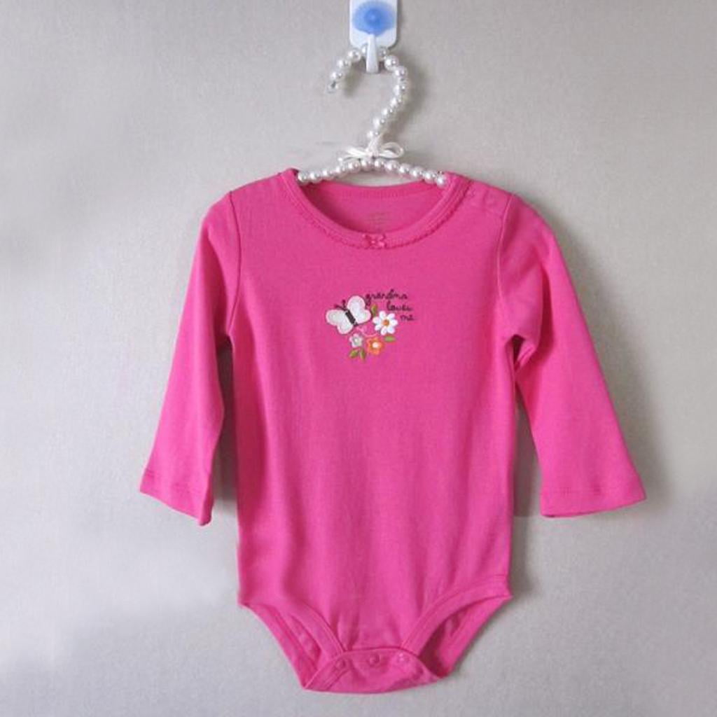 Dualoai 5Pcs White Pearl Bow Clothes Hangers Hook Rack for Baby Kids Halloween Christmas