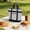 Gray, variant on REZUOFI 1 Pcs Insulated Lunch Bag Reusable Leakproof Cooler Bag for Office Work Picnic Travel with Adjustable Shoulder Strap Large Capacity Food Storage Container