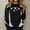 Black, variant on NTACZA Graphic Womens Oversized Sweater Crewneck Black Loose Fitting Sweaters Stretch Knitted Sweatshirt Women's Jumper L