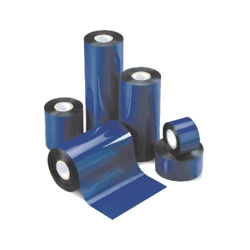 Cinta de transferencia térmica DNP de cera 102 mm x 450 m negra, 24 rollos