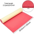 thumbnail image 2 of 1mm Thick Red Self-Adhesive EVA Foam Roll 78.7x11.8 Inch for Furniture Protecting Gap Filling Costumes and Other Craft Project DIY Red, 2 of 9