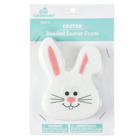 Way To Celebrate Easter Beaded Foam Bunny