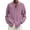 Pink, variant on WAENQINLA Men's Casual Shirts Comfortable Cotton Linen Long Sleeve Shirt Loose Fit Button Down Shirts Summer Beach Tops