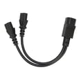 thumbnail image 4 of C14 To 2 X C13 Y Splitter Adapter IEC320 C14 To 2 X C13 Female Power Cords Wear Resistant Waterproof For Digital Cameras, 4 of 8