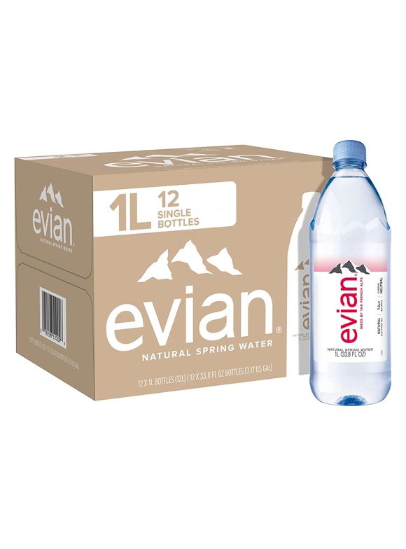 Evian Water in Mineral Water