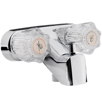 Dura Faucet RV Tub & Shower Diverter Faucet - Chrome Polished