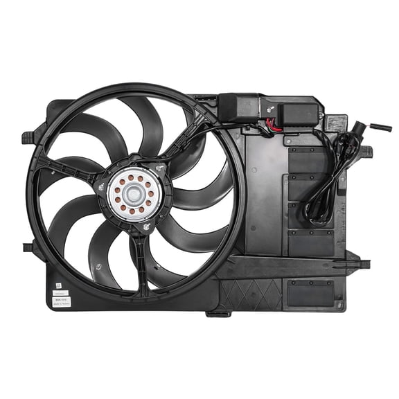DNA Motoring Factory Style Radiator Cooling Fan Assembly for 2002-2003 Mini Cooper