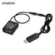 thumbnail image 2 of Acoplador de CC de paquete de batería ficticia de USB de 5 V a NP-W126, 2 of 6