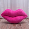 thumbnail image 5 of Big Lips Plush Cushion, Soft Stuffed Kissy Face Pillow for Car and Home Decor, 5 of 14