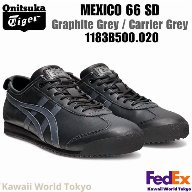 Onitsuka Tiger MEXICO 66 SD GRAPHITE GREY/GREY 1183B500 020 UNISEX NEW Japan F/S