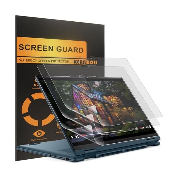 Paquete de 3 protectores de pantalla táctil para portátiles Lenovo Yoga 7i/7 16 2 en 1, Lenovo Flex 5i 16 2 en 1 y Lenovo ideaPad 5i 16 2 en 1 (16 pulgadas), antirreflejos y antihuellas